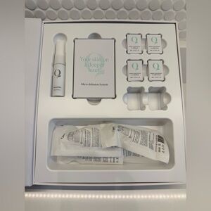 Qure Micro-Infusion System Skincare Set-dark spot & wrinkle serums 4 treatments
